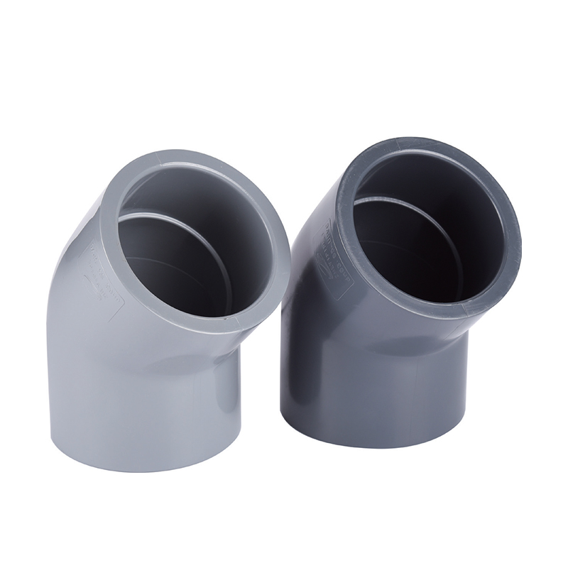 UPVC/CPVC 45 ° локоть